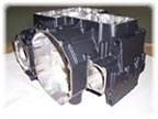 powder coated  engine block image